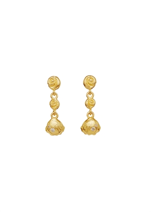 Andrina earrings Forgyldt Maanesten 
